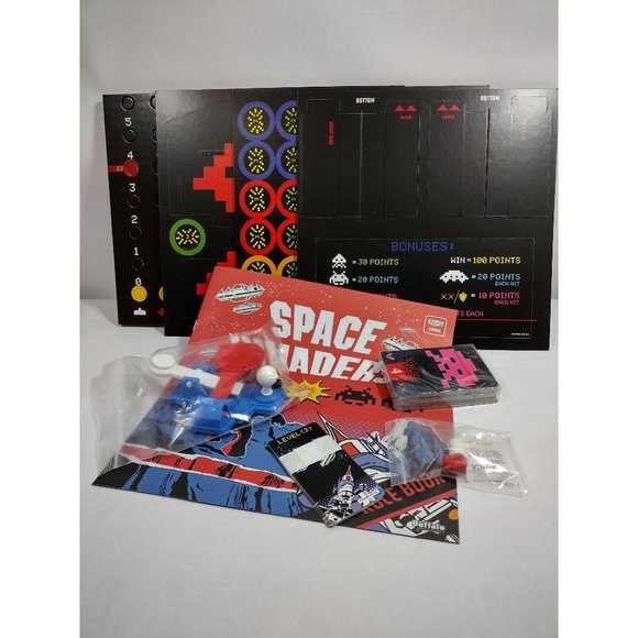 Space Invaders A Co-Op Dexterity Board Game Taito Taitronics Buffalo Games - Picture 4 of 15